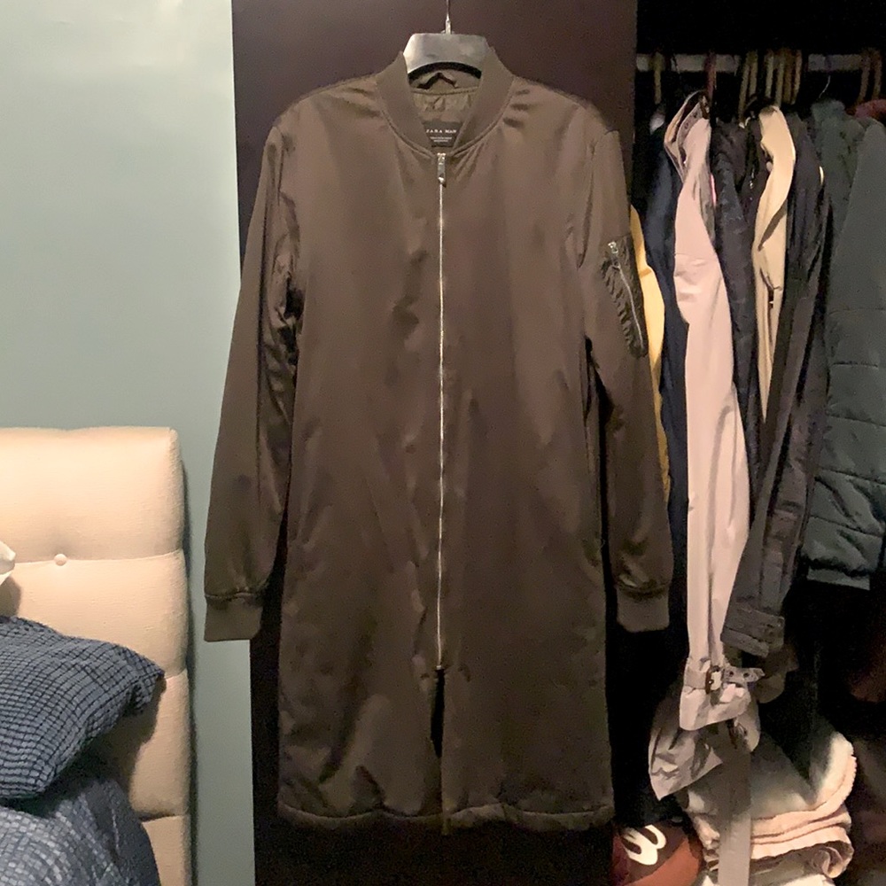 Zara Long Men light-Jacket